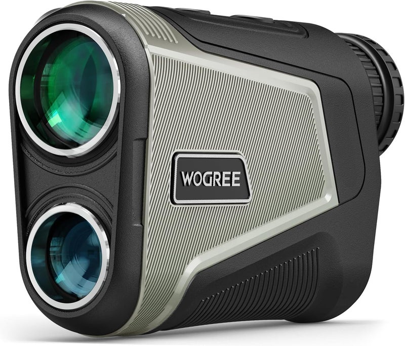 Worgree Hunting Rangefinder with Red OLED Display in Low Light, 7X Magnification 1800 Yards Laser Rangefinder, Magnetic, Waterproof, Lightweight, Angle Measurement/Scan/Lock Vibration - Image 1